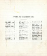 Index to Illustrations, Steele County 1928